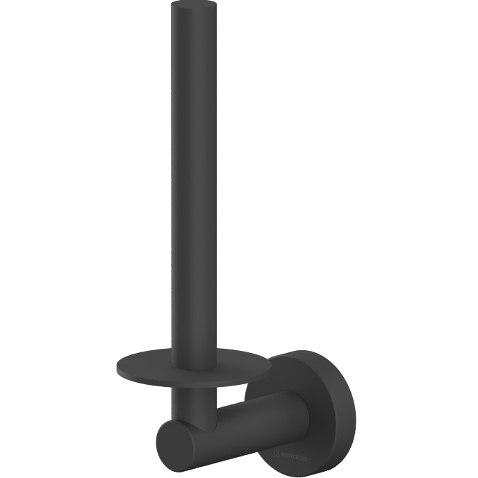 Держатель запасного рулона туалетной бумаги Whitecross Ergo ER2264BL (черный матовый)