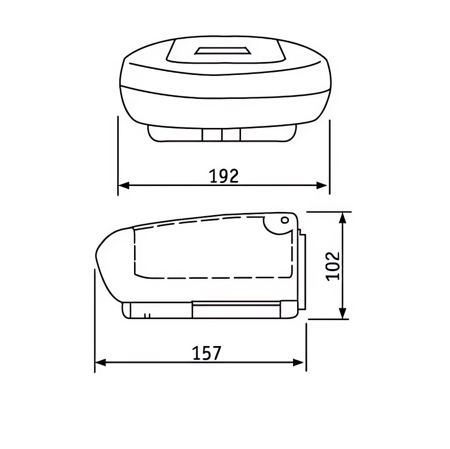 Диспенсер для жидкого мыла Remer Tempor & Sensor SE70 (белый)