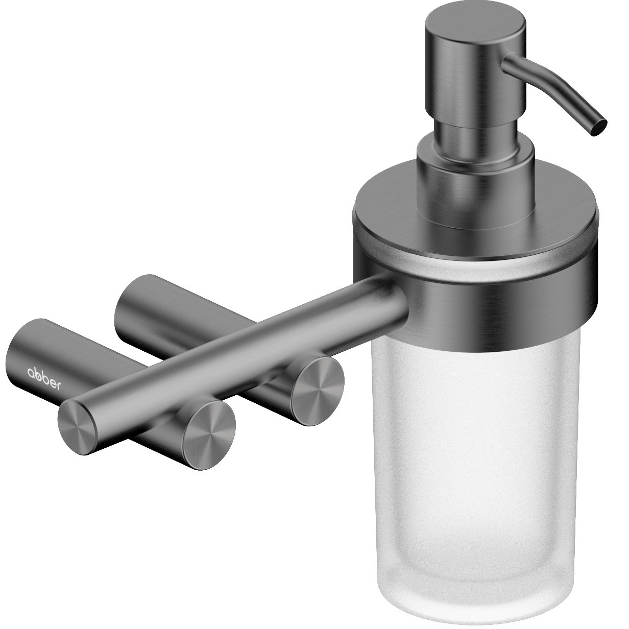 Диспенсер с держателем Abber Osten 316 AA1859BGG (оружейная сталь брашированная)