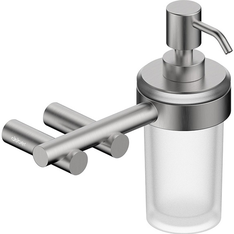 Диспенсер с держателем Abber Osten 316 AA1859BST (сталь брашированная)