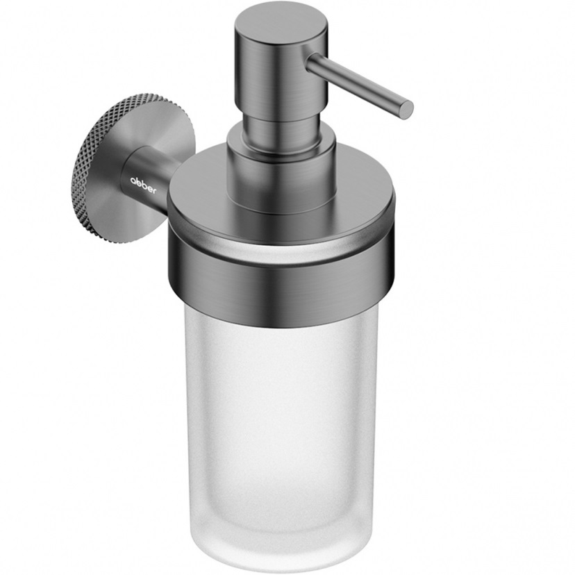 Диспенсер с держателем Abber Pol 316 AA195A9BGG (оружейная сталь брашированная)
