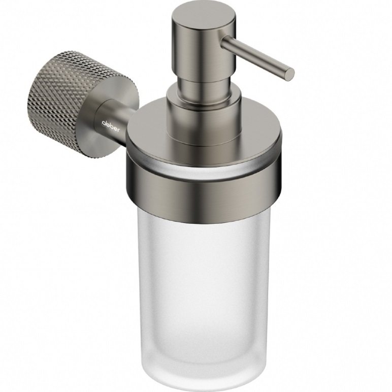 Диспенсер с держателем настенный Abber Pol 316 AA1959BGG (оружейная сталь брашированная)