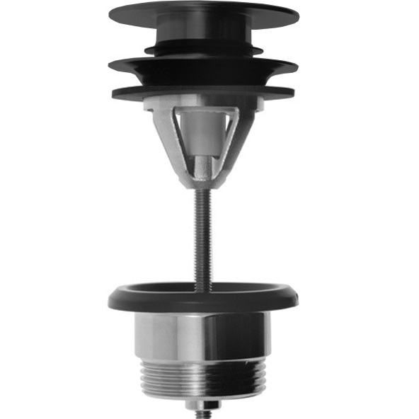 Донный клапан Fima Carlo Frattini Sottolavabo F2677NS (черный матовый)