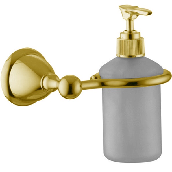 Дозатор для жидкого мыла подвесной Fima Carlo Frattini Accessori F6043/3OR (золотой)