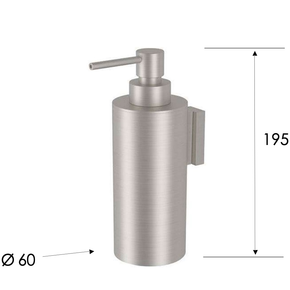 Дозатор настенный Remer Inox SSXI13 (сталь)