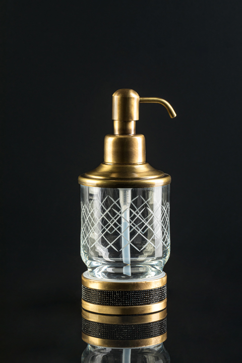 Дозатор настольный Boheme Royal Cristal 10929-CR (хром)