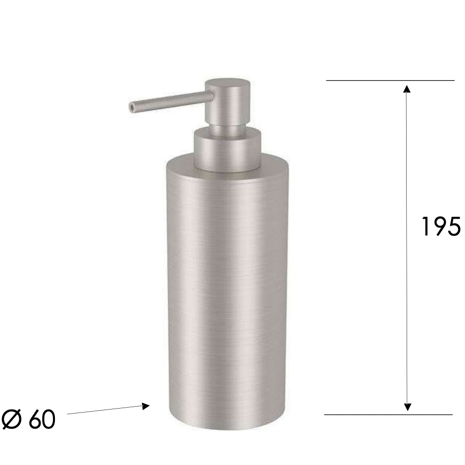 Дозатор настольный Remer Inox SSXI13A (сталь)