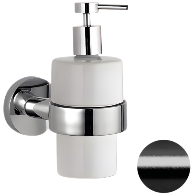 Дозатор Remer Guest GS13CFP (черный брашированный хром)