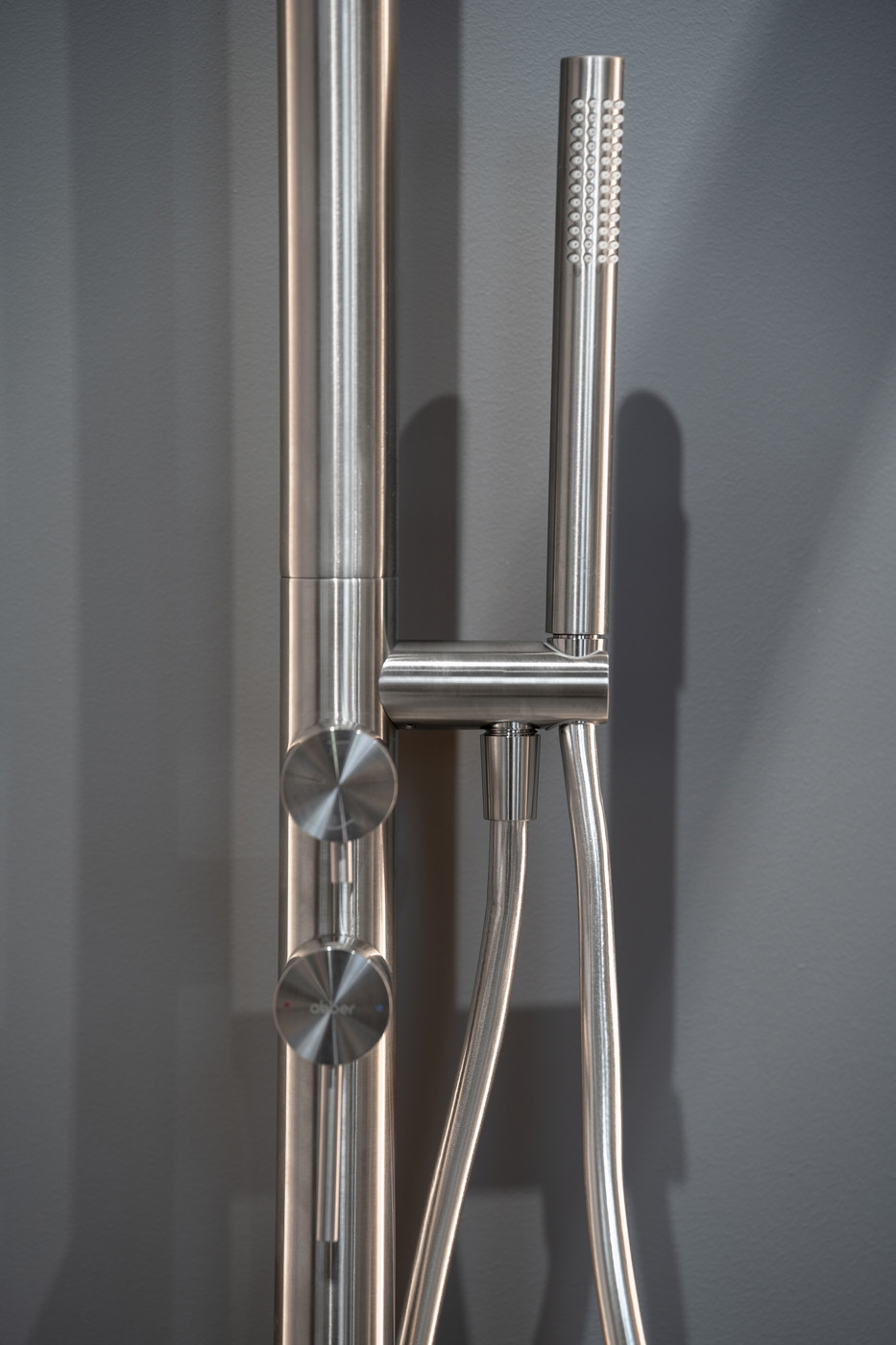 Душ напольный Abber Wasser Kreis 316 AF8180BST (сталь брашированная)