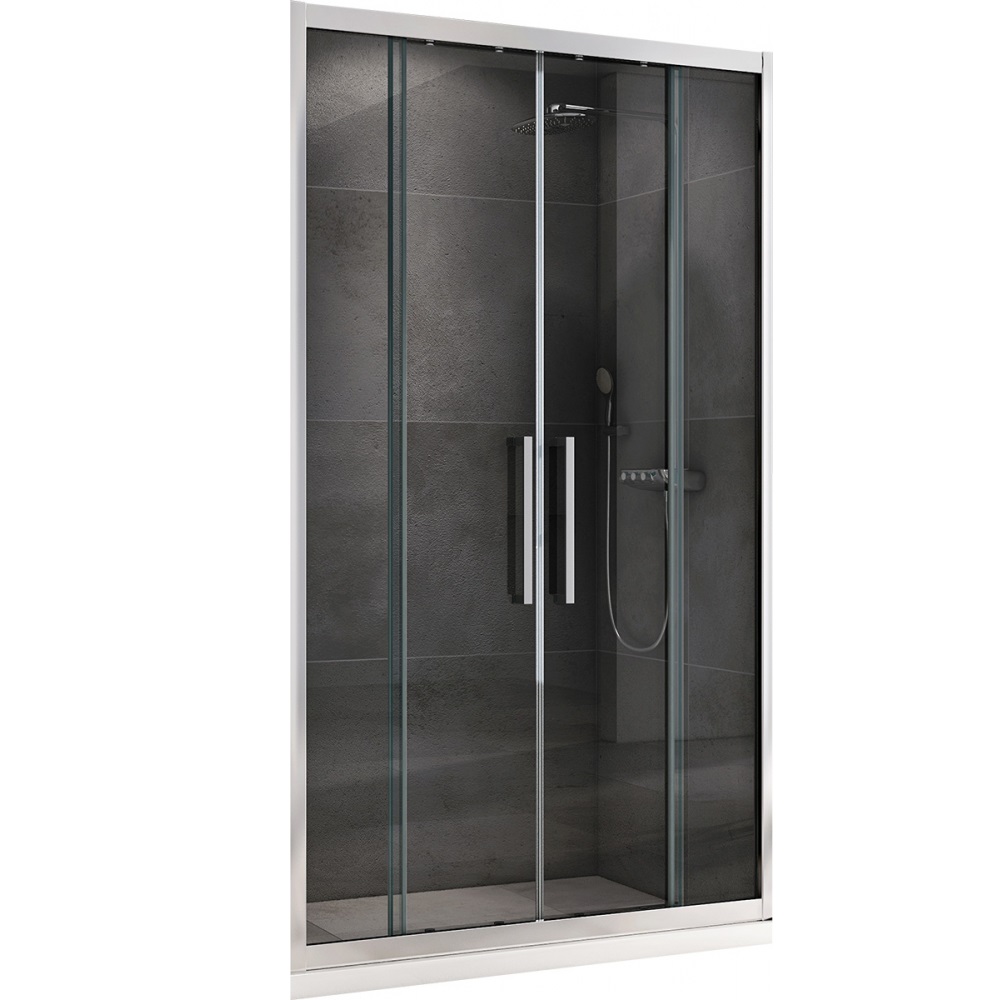 Душевая дверь Abber Schwarzer Diamant AG33170H 170х195 (хром)