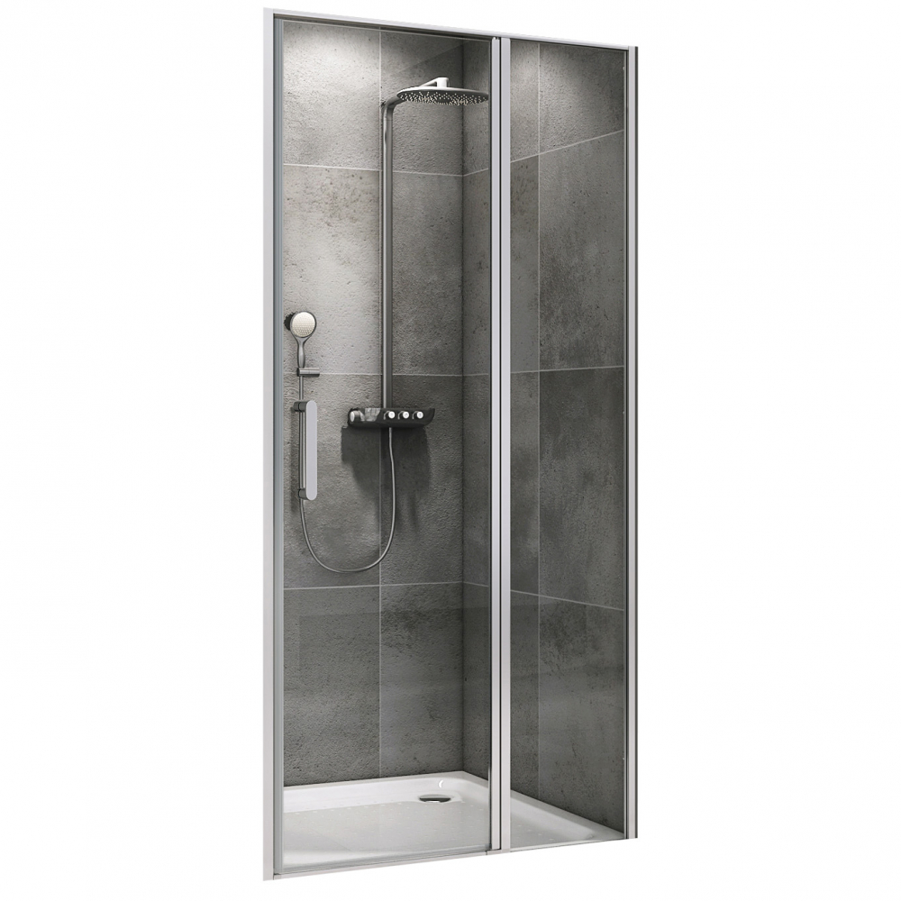 Душевая дверь Abber Sonnenstrand AG04100S 100х195 (хром)