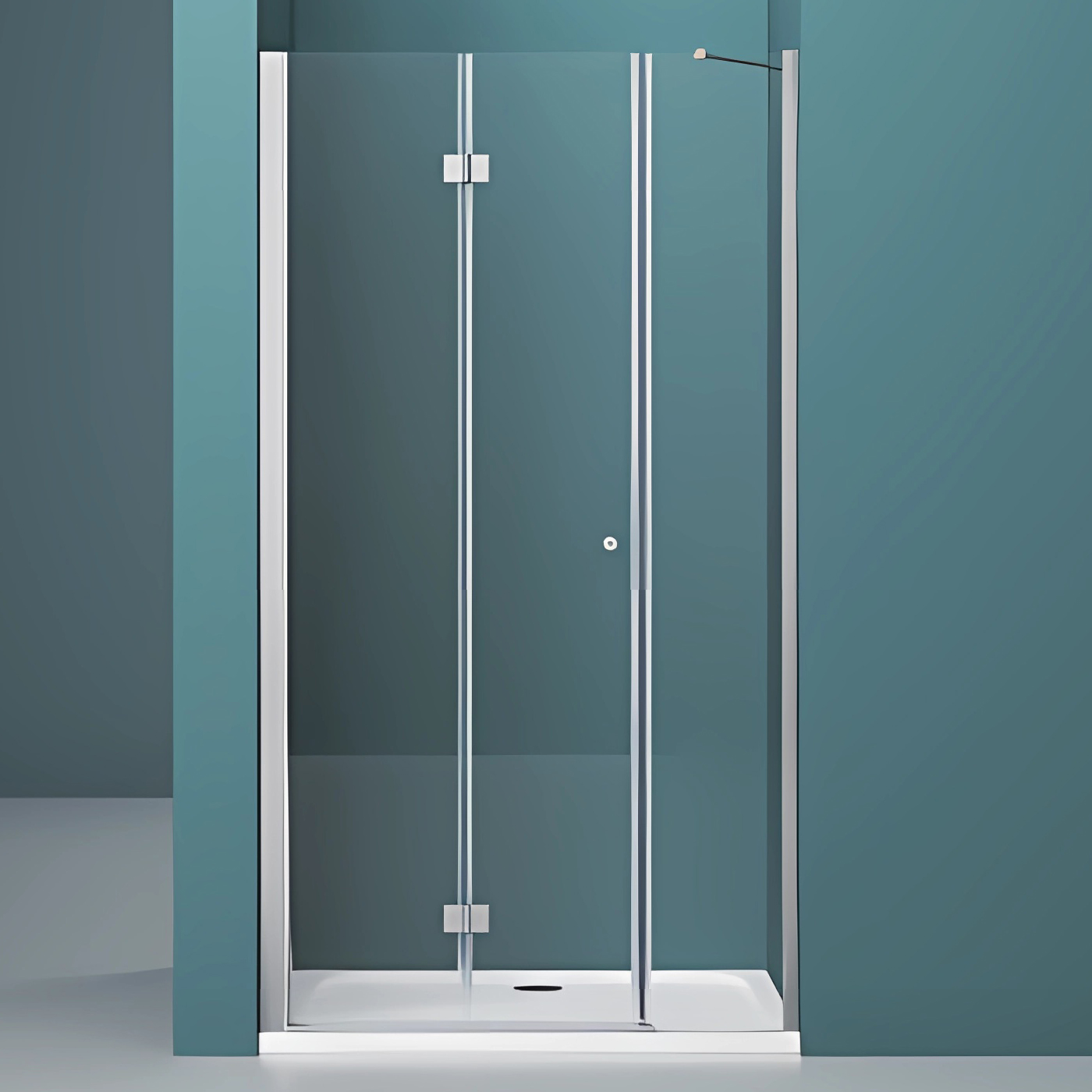 Душевая дверь в нишу BelBagno Albano ALBANO-BS-13-60+100-C-Cr 160x195