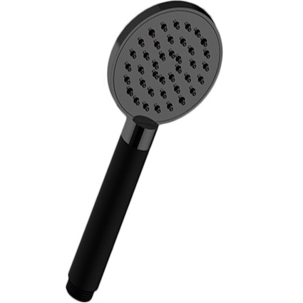 Душевая лейка Almar Posh D90мм E082108.AB (черный металл брашированный)