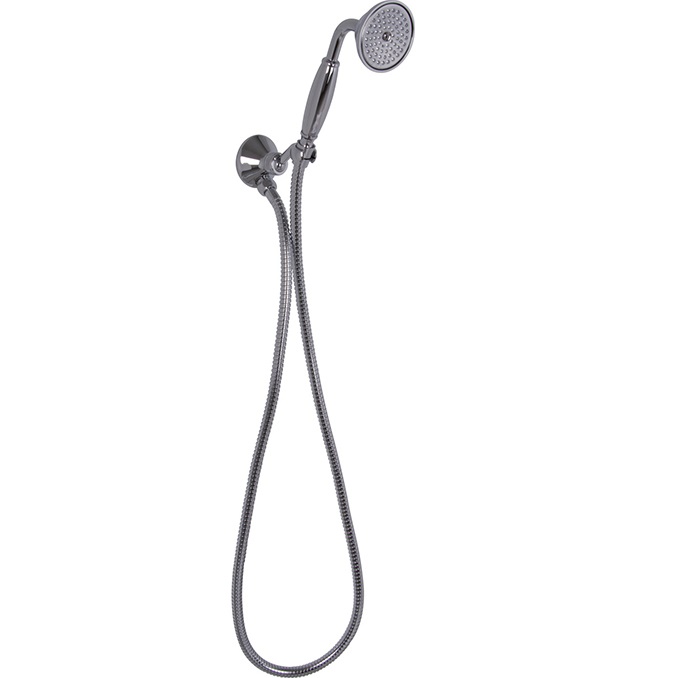 Душевая лейка Fima Carlo Frattini Wellness Set doccia F2287/7CR (хром), с держателем и шлангом