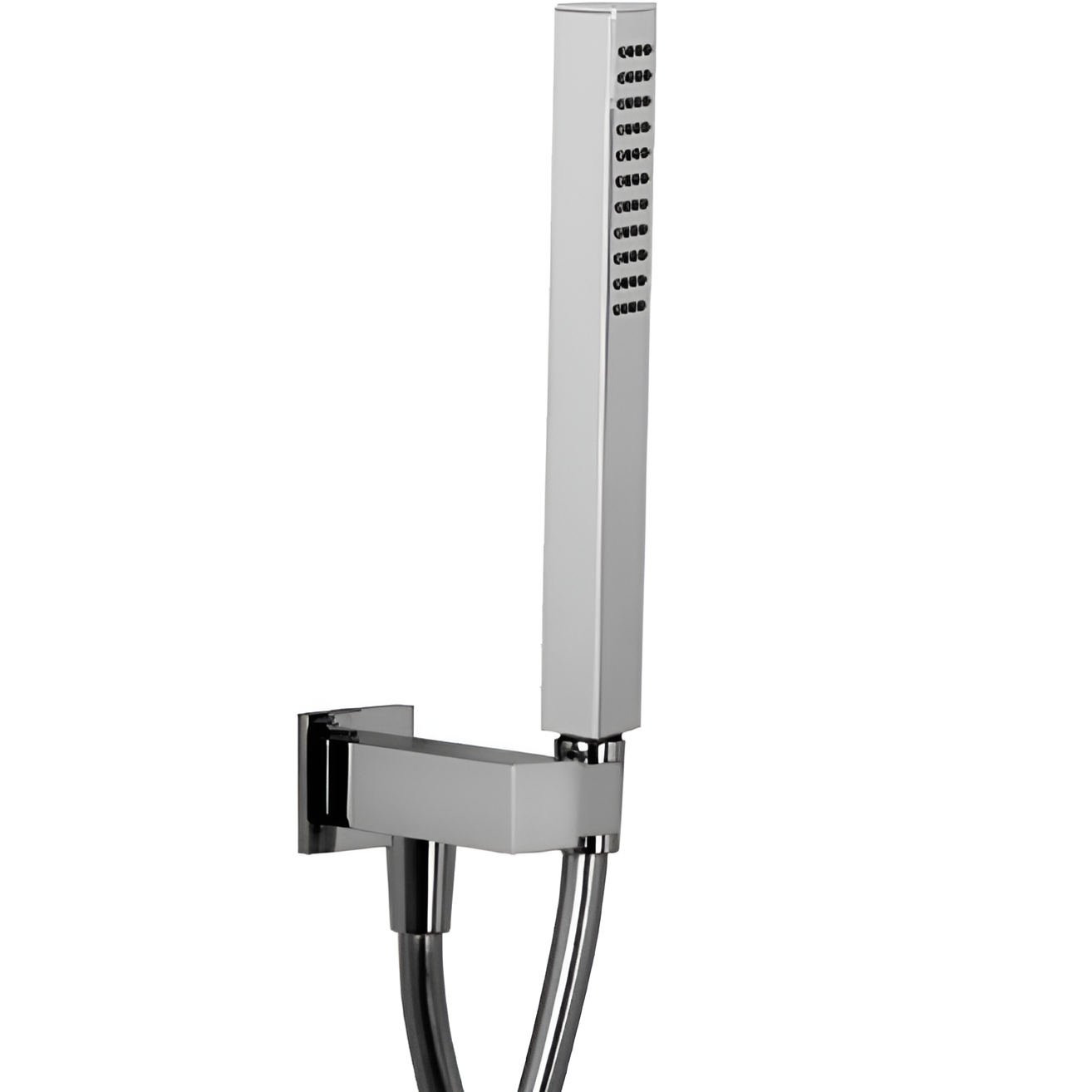 Душевая лейка Fima Carlo Frattini Wellness Set doccia F2438/2NOTCR (хром), с держателем и шлангом