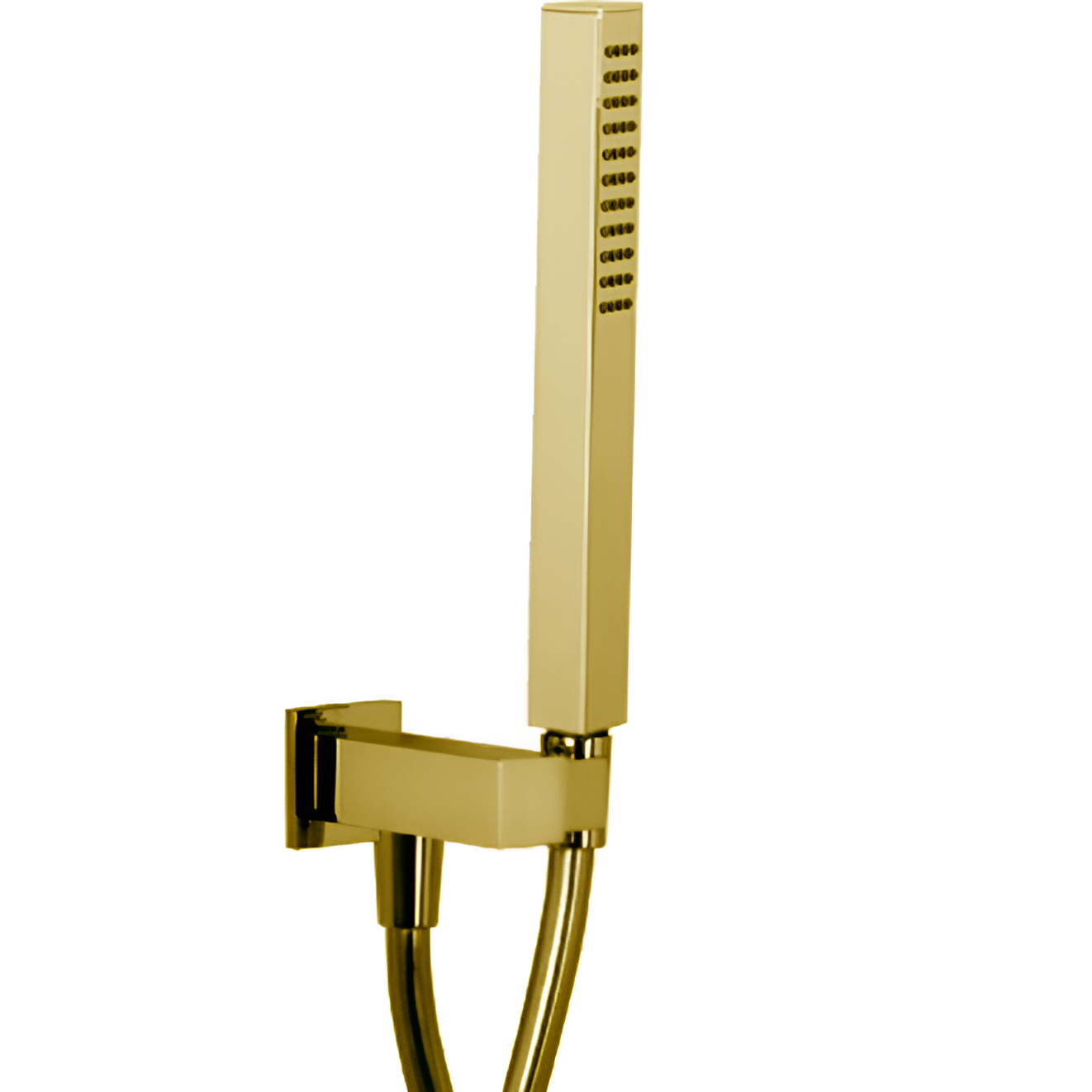 Душевая лейка Fima Carlo Frattini Wellness Set doccia F2438/2NOTOR (золотой), с держателем и шлангом