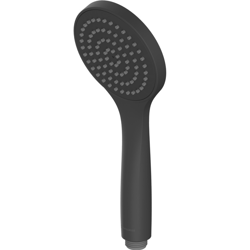 Душевая лейка Whitecross Серия Y BASIC-BL (черный матовый), 1 режим