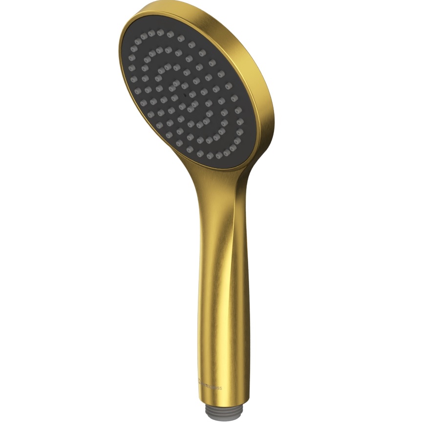 Душевая лейка Whitecross Серия Y BASIC-GLB (золото брашированное PVD), 1 режим
