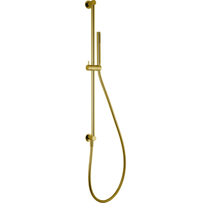 Душевая штанга с ручным душем Fima Carlo Frattini Wellness F2009OR (золотой)