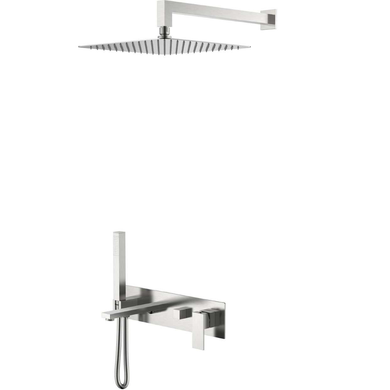 Никель Брашированный