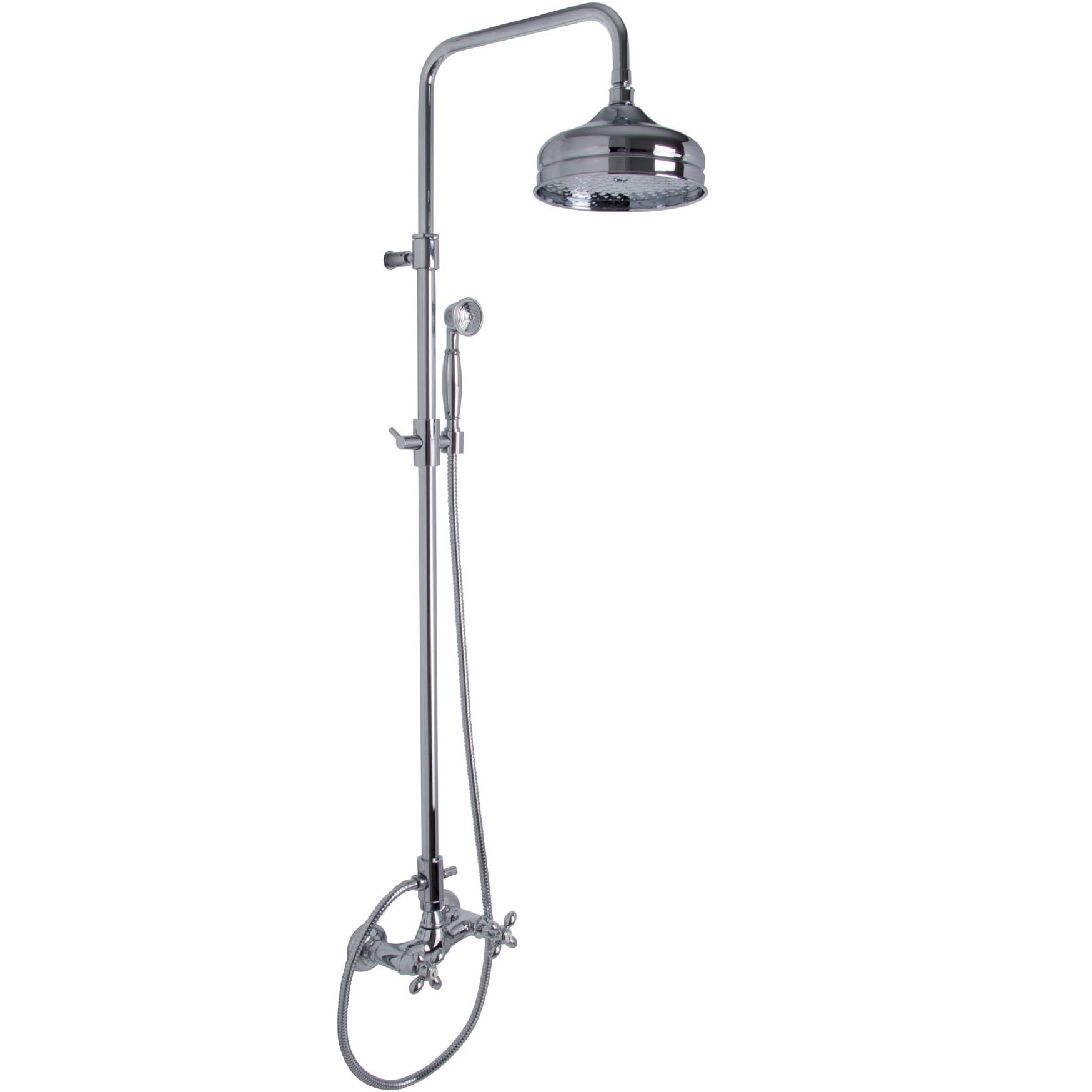 Душевая стойка Fima Carlo Frattini Olivia F5005/2CR (хром), без излива