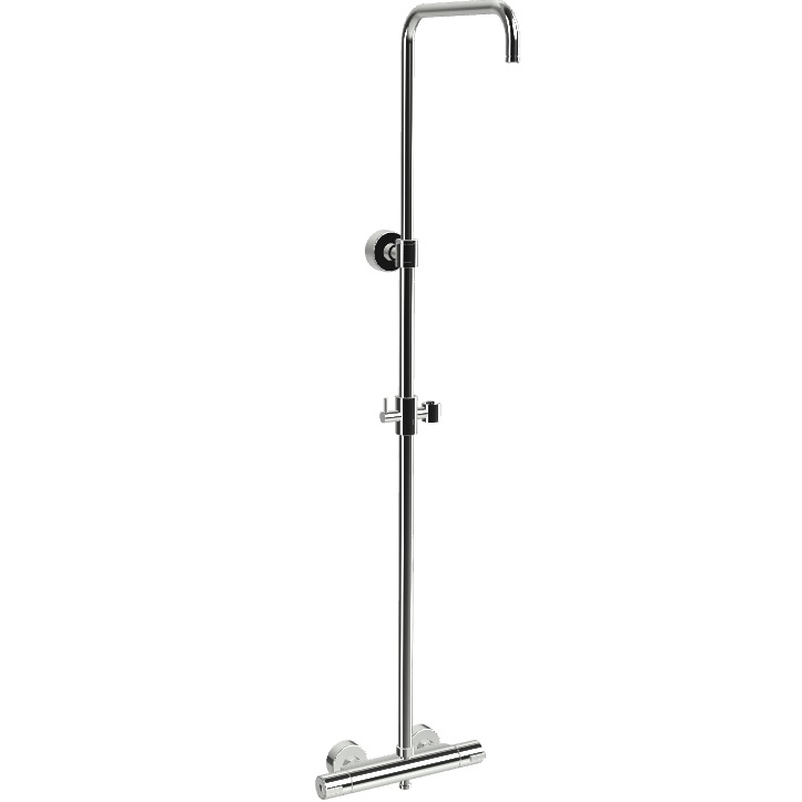 Душевая стойка со смесителем настенная Fima Carlo Frattini Wellness F3155SCR (хром)