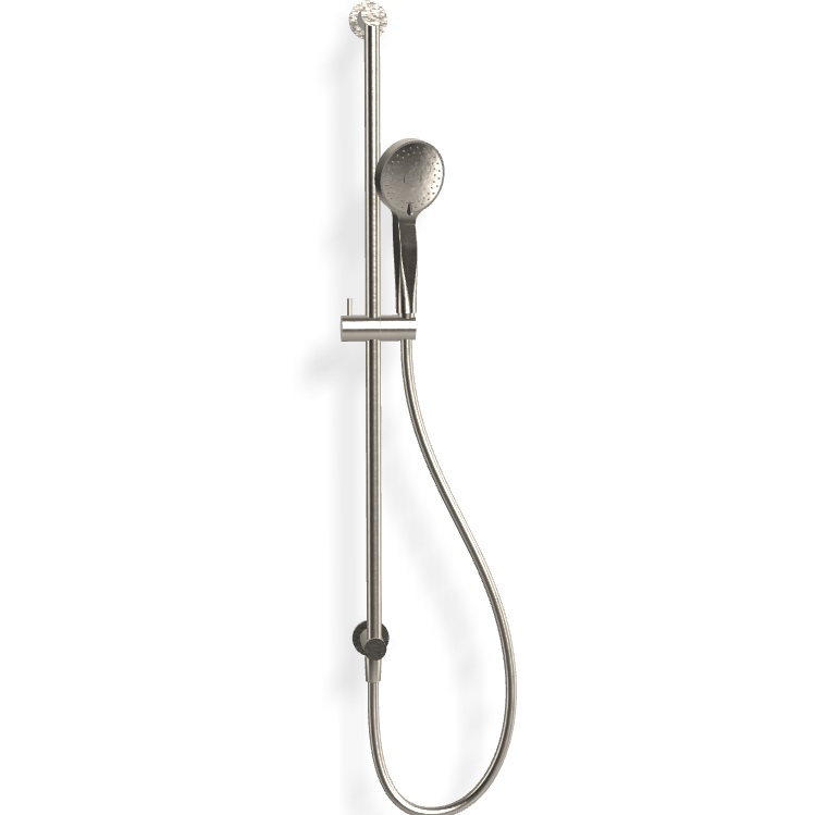 Душевой гарнитур Fima Carlo Frattini Wellness Saliscendi F2039SN (никель брашированный), с душевой лейкой