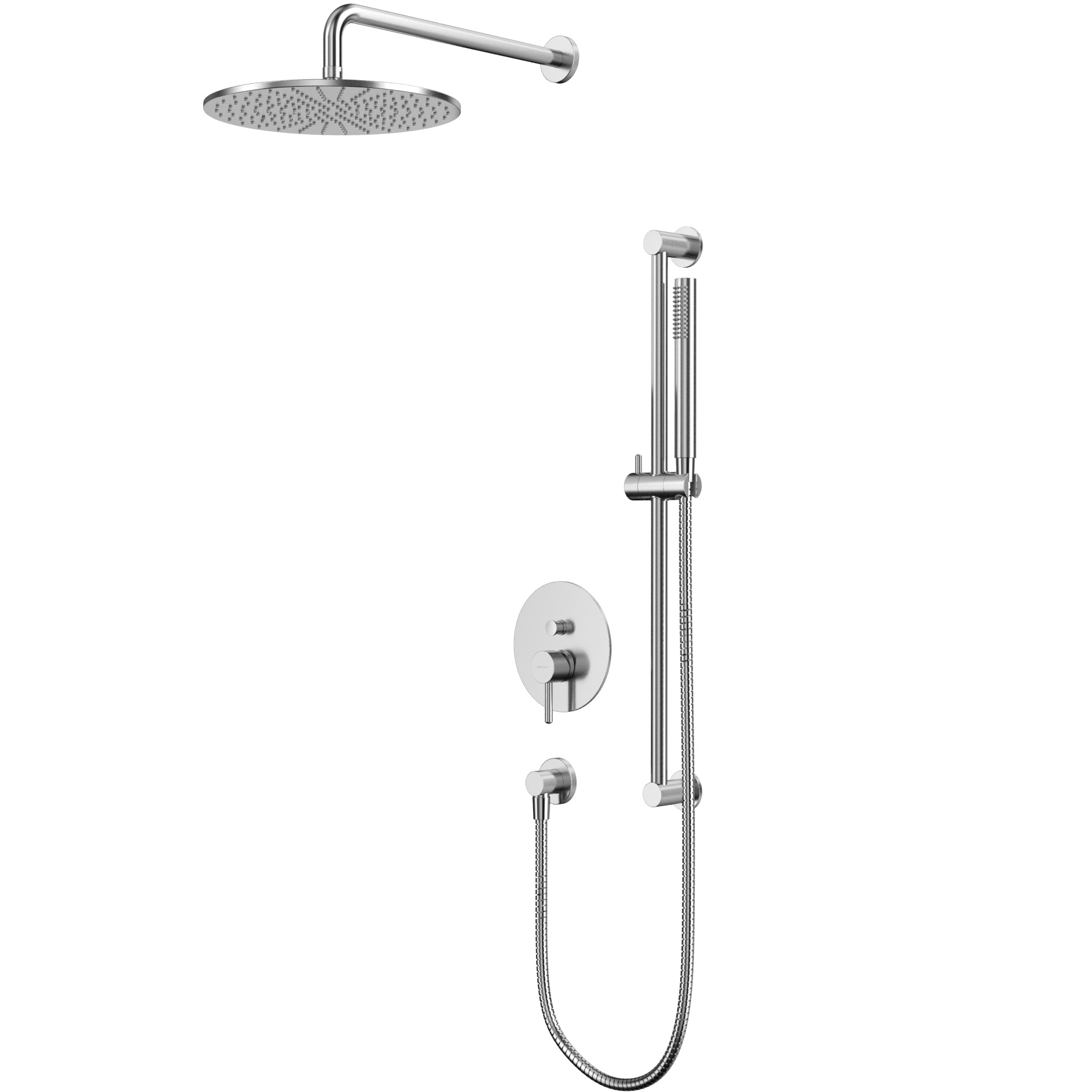 Никель Брашированный