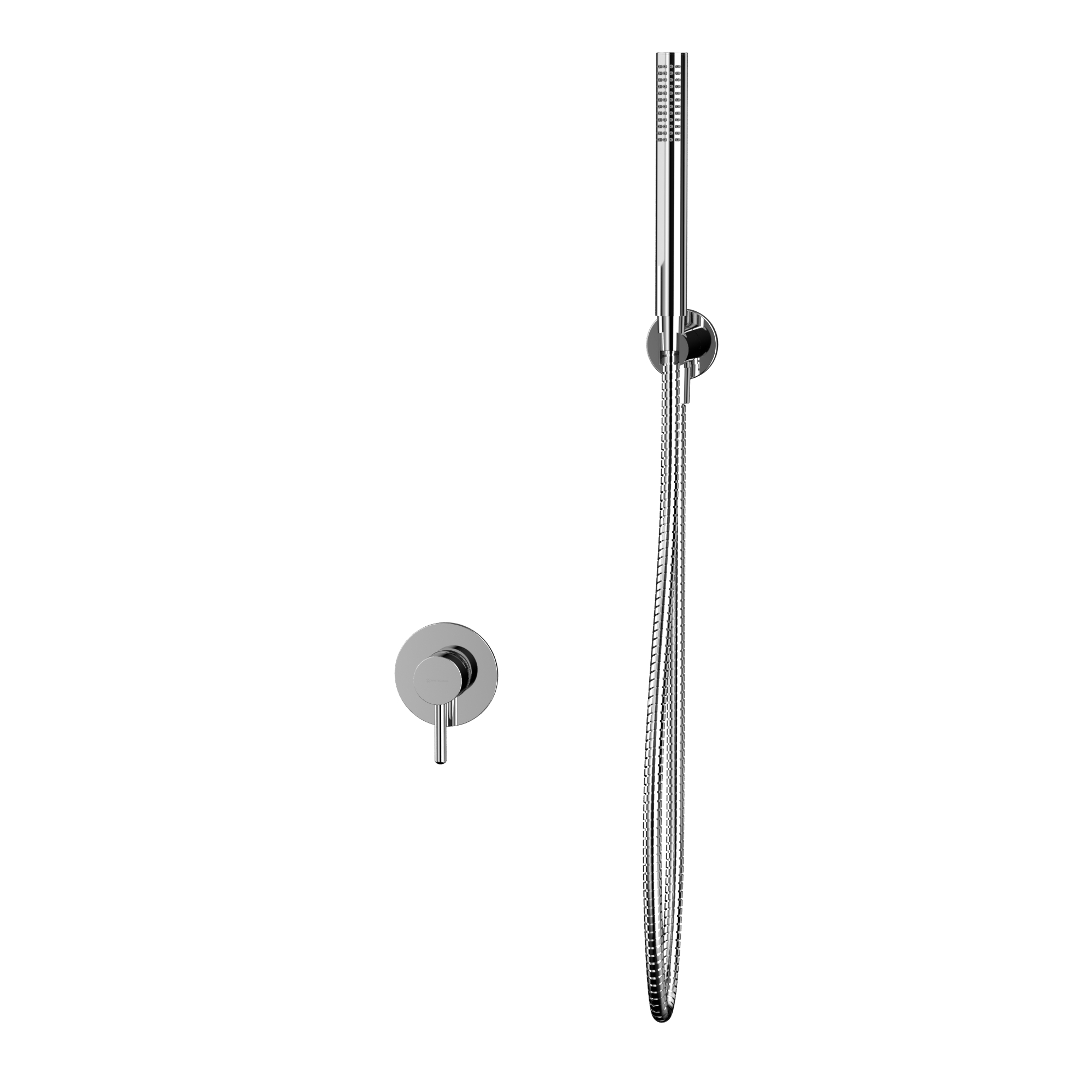 Душевой комплект скрытого монтажа Whitecross Серия Y YSET02CR (хром), без излива