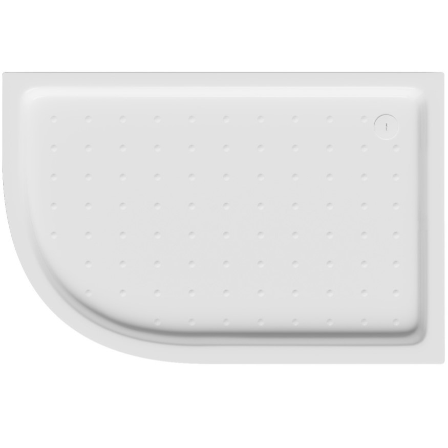 Душевой поддон Abber AD3E129 R 120х90 (белый), ассиметричный, акриловый