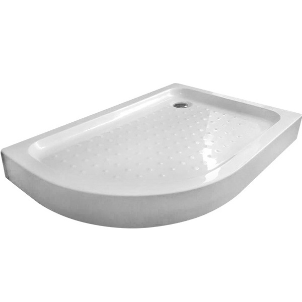 Душевой поддон Gemy ST20 R 120x90x14 (белый), радиальный асимметричный, правосторонний