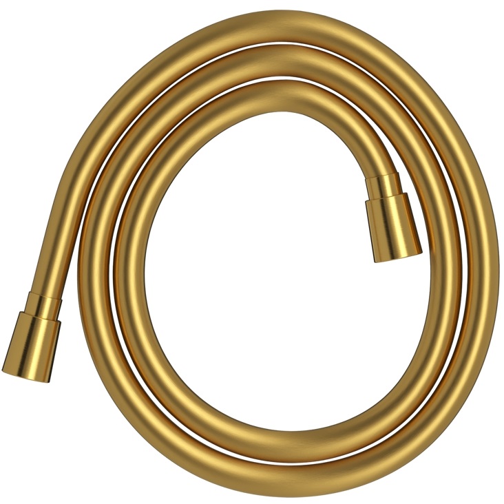 Душевой шланг 150см., с пластиковой оплеткой Whitecross Серия Y SHP150GLB (золото брашированное)