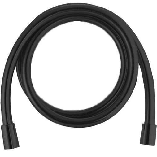 Душевой шланг 150см. Fima Carlo Frattini Wellness F2128NS (черный матовый)