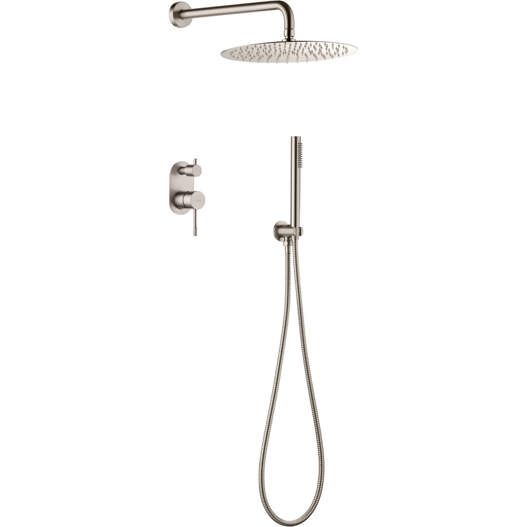 Никель Брашированный