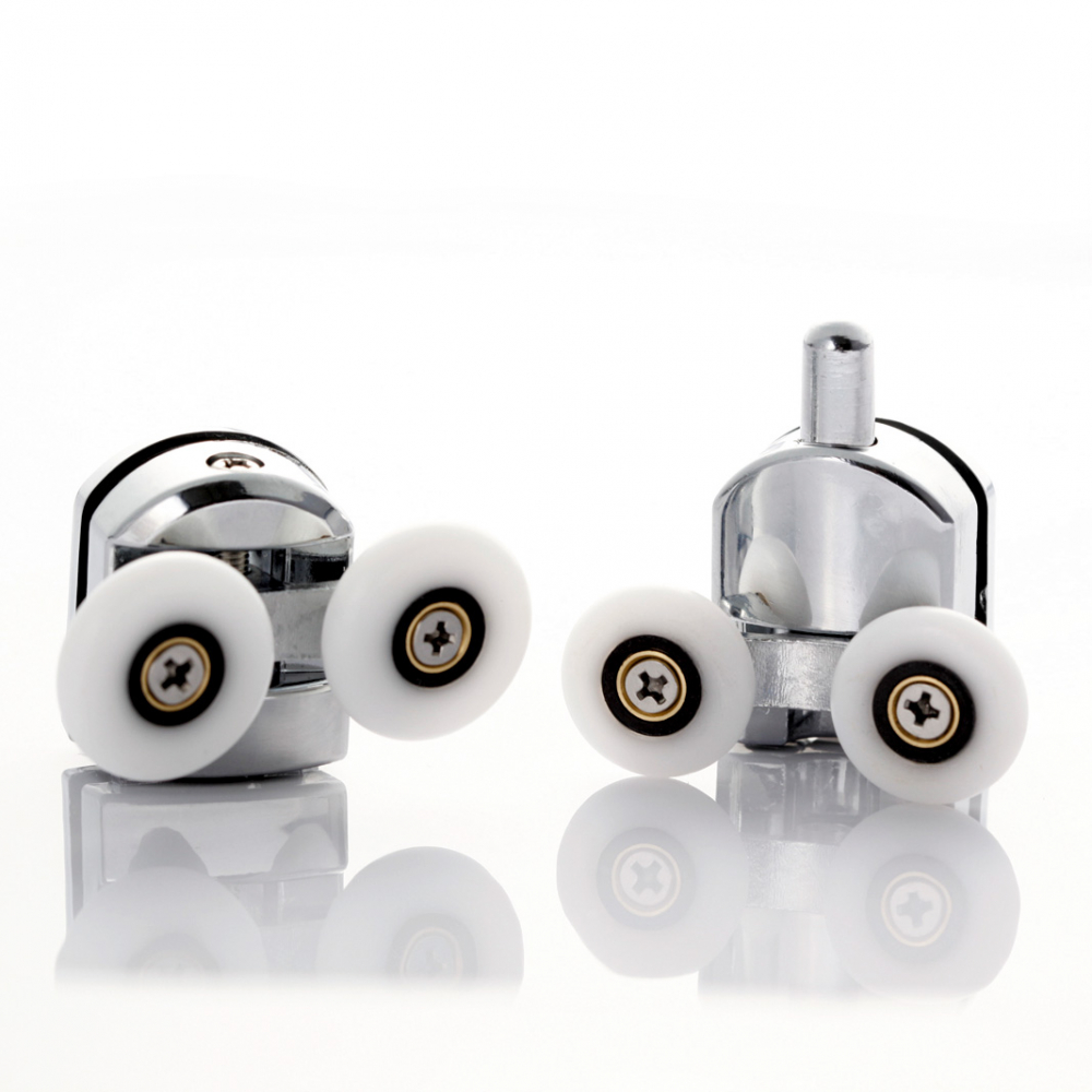 Душевой уголок Abber Schwarzer Diamant AG30130MH-S85M-S85M 130x85x195 (хром), П-образный