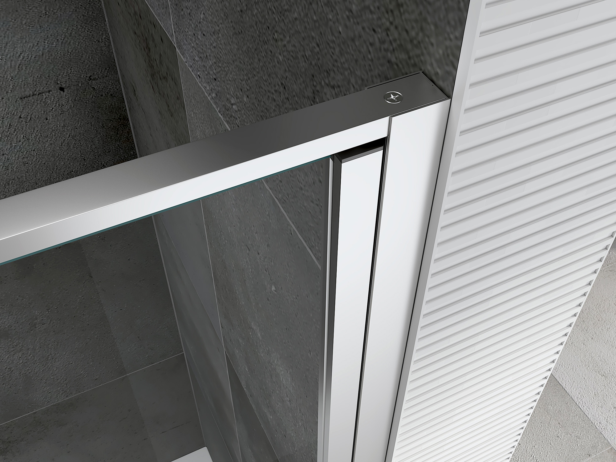 Душевой уголок Abber Sonnenstrand AG04090-S80 90x80x195 (хром)