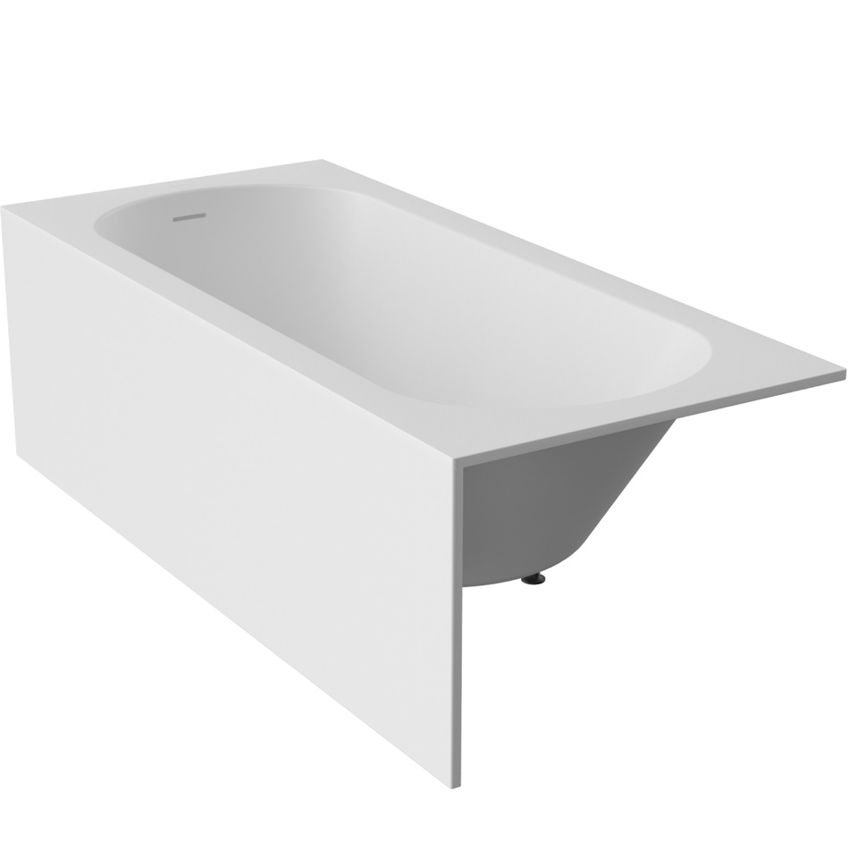 Экран фронтальный Whitecross 1102.1XXXX.200 (белый матовый), иск. камень