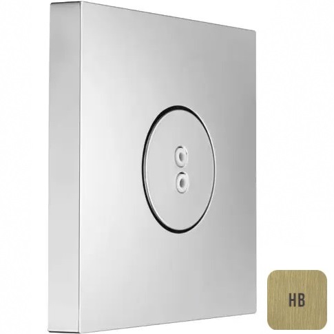 Форсунка встраиваемая вращающаяся Almar Spin Square E044177.HB (латунь брашированная)