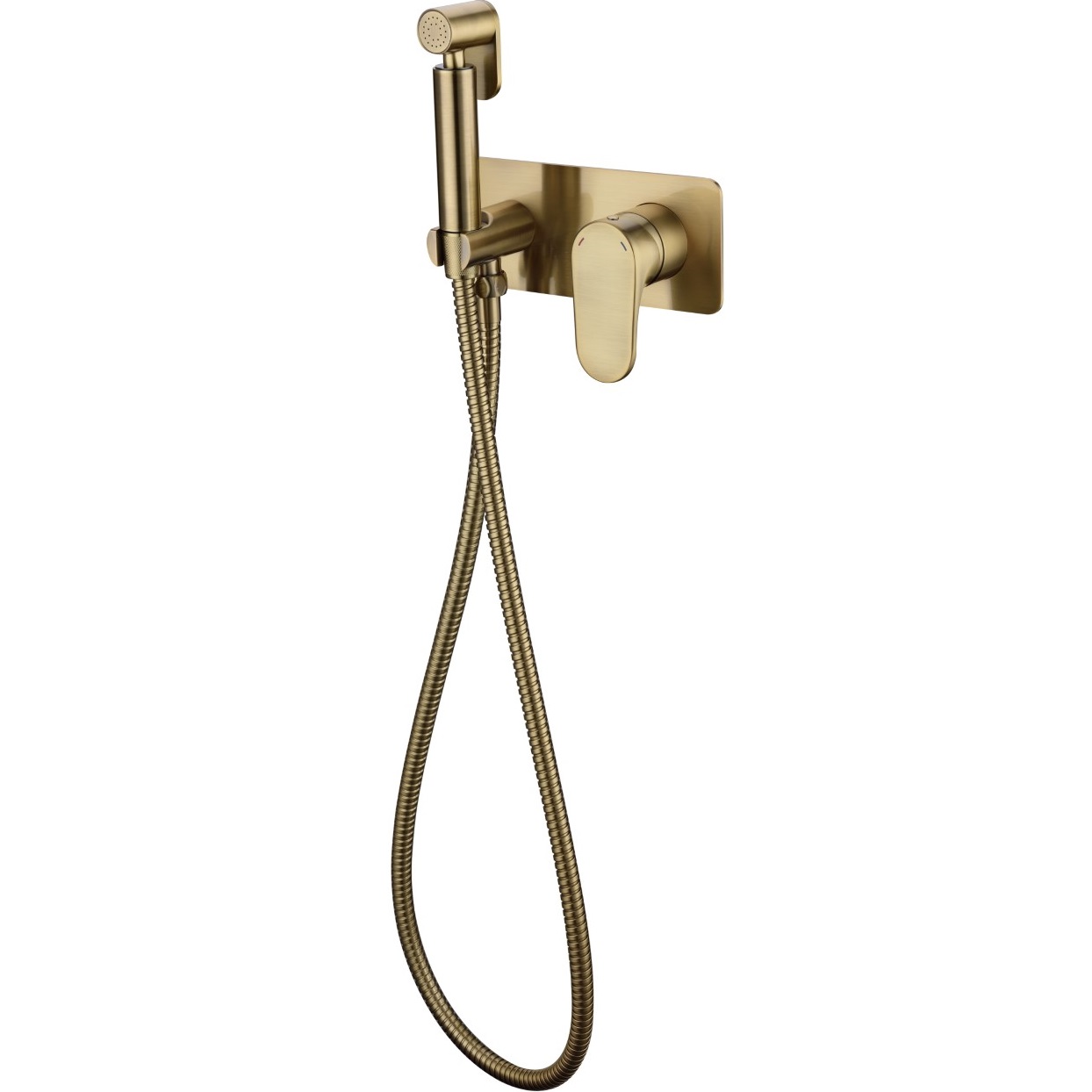 Гигиенический душ со смесителем Boheme Spectre 457-BR (бронза)