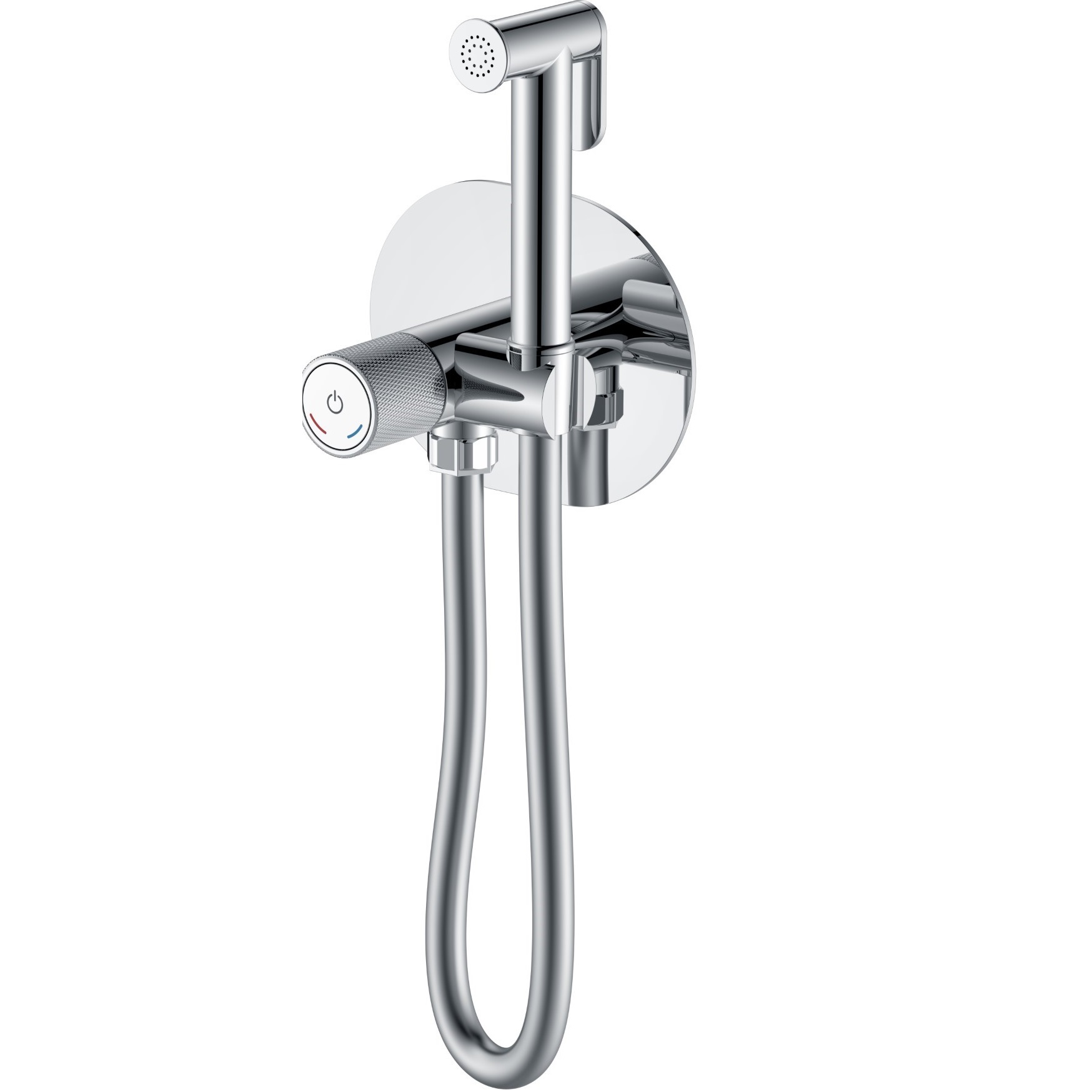 Гигиенический душ со смесителем Boheme Tech 157-CR (хром)