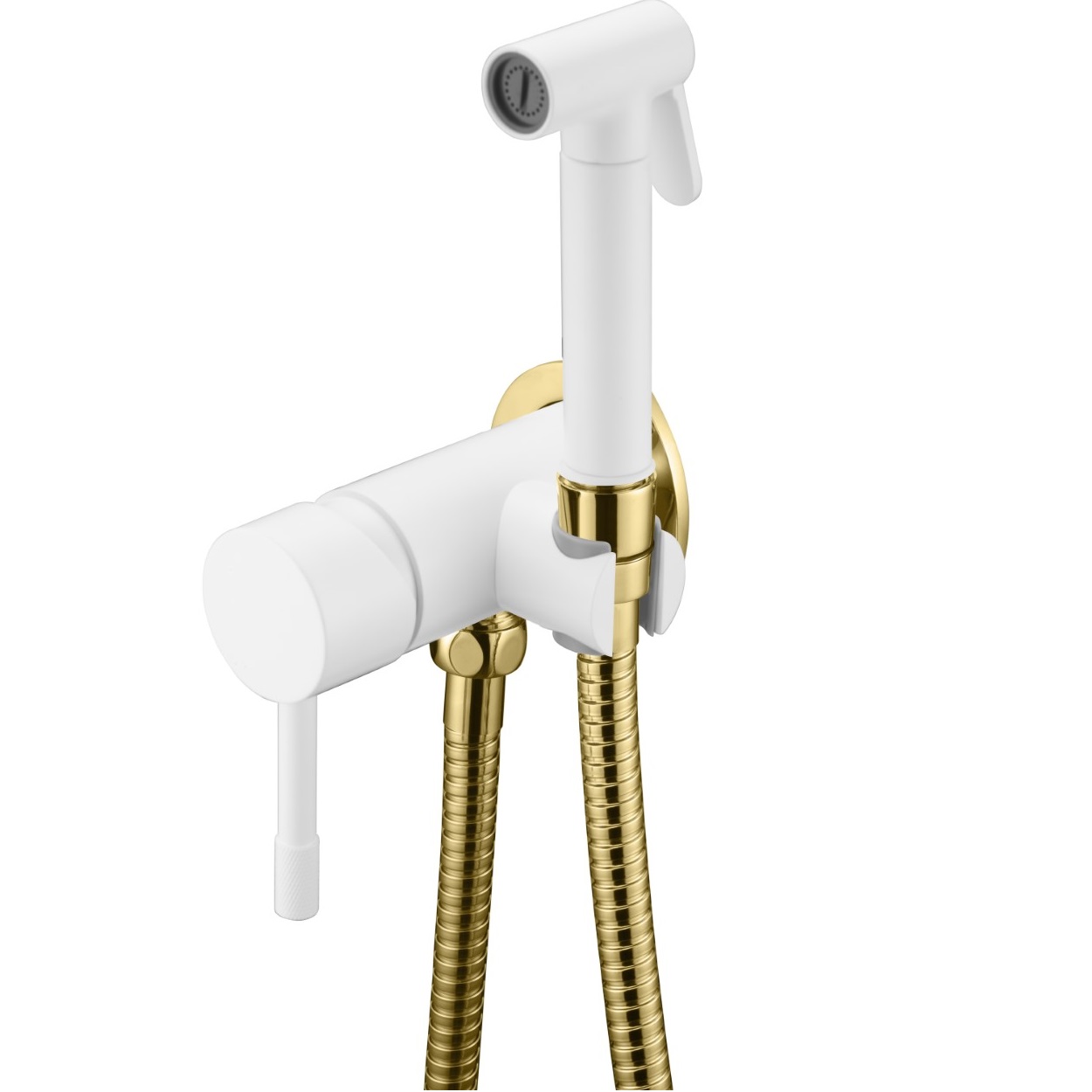 Золотой, белый матовый