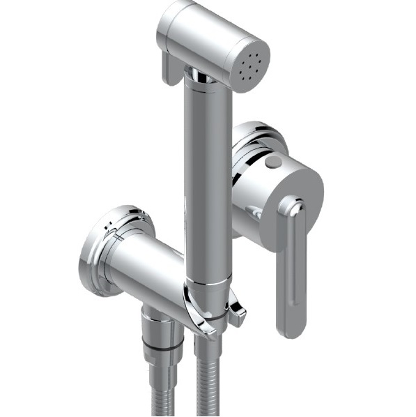 Гигиенический душ со смесителем THG Corvair Fior di Bosco U8K-A02-5840/MBG (хром)