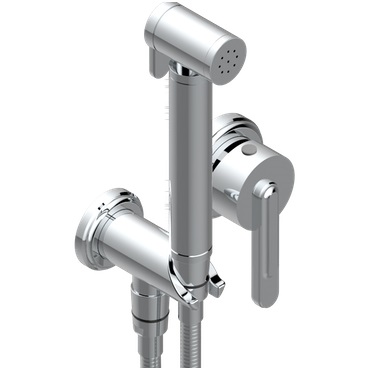 Гигиенический душ со смесителем THG Corvair U8D-A02-5840/MBG (хром)