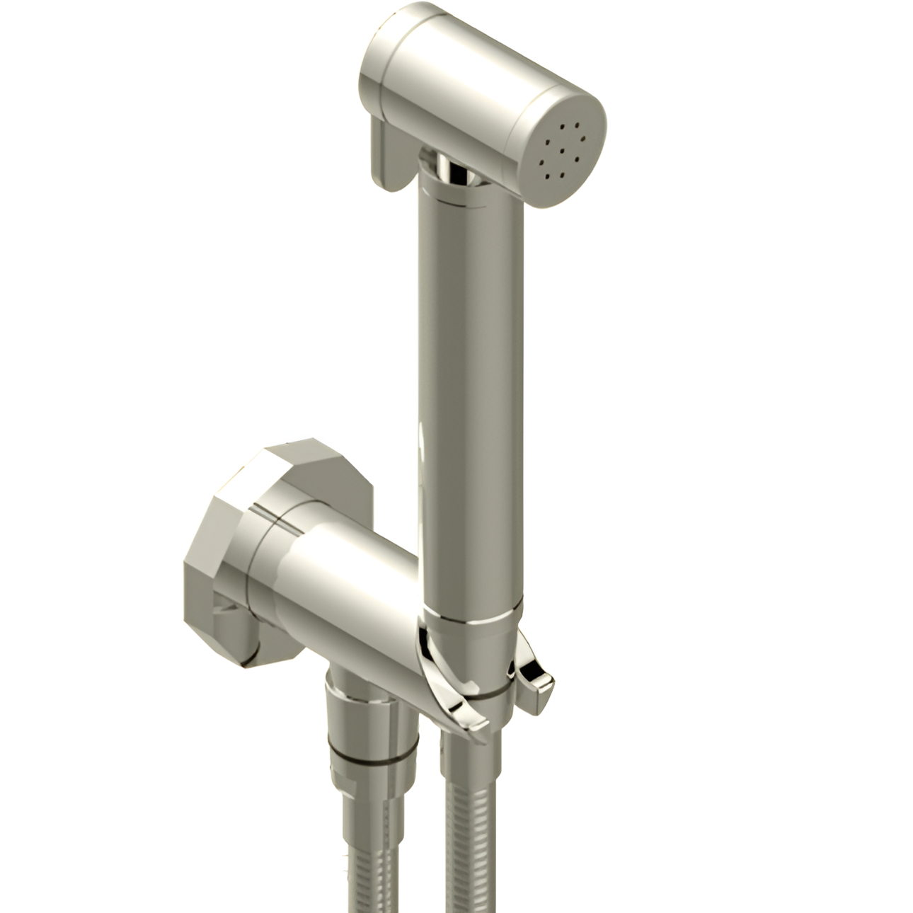 Гигиенический душ со смесителем THG Les Ondes G8A-C01-5840/9 (никель)