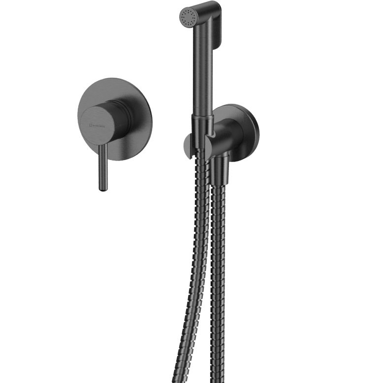 Гигиенический душ со смесителем Whitecross Серия Y SYSYBI1GM (оружейный металл)