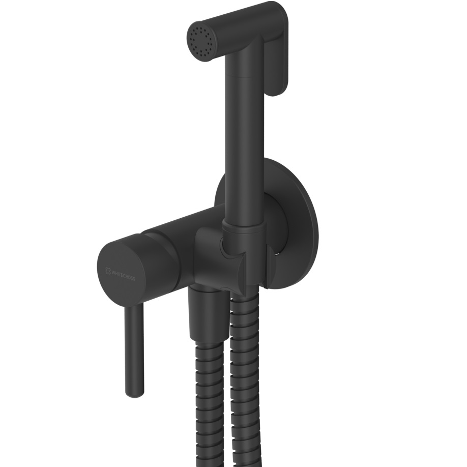 Гигиенический душ со смесителем Whitecross Серия Y SYSYBI2BL (черный матовый)