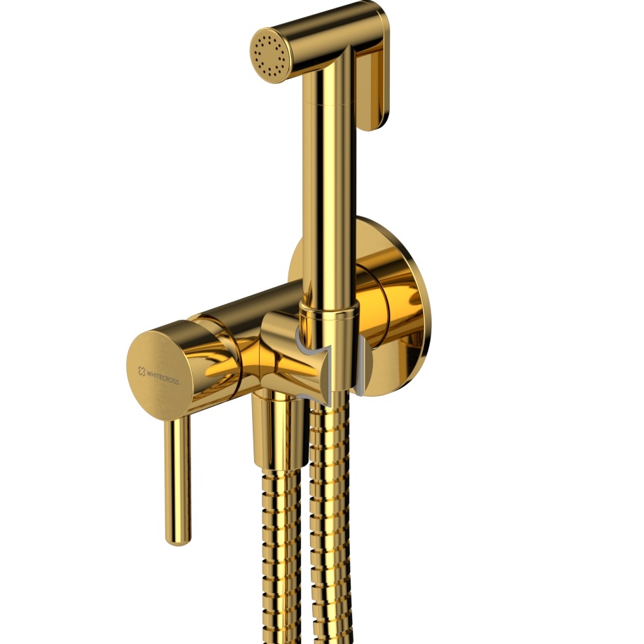 Гигиенический душ со смесителем Whitecross Серия Y SYSYBI2GL (золотой)