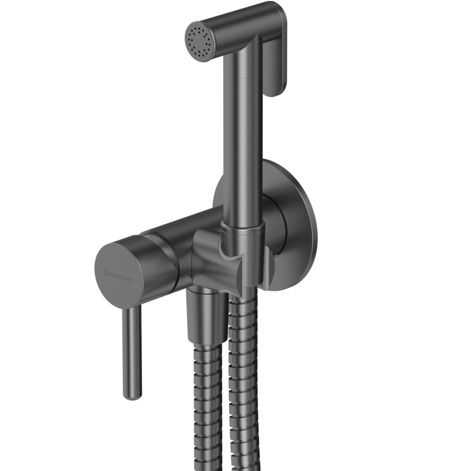 Гигиенический душ со смесителем Whitecross Серия Y SYSYBI2GM (оружейный металл)