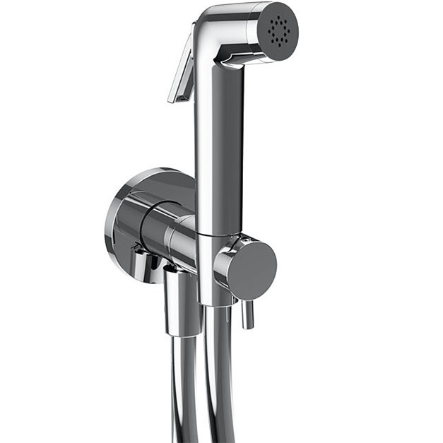 Гигиенический комплект Almar E136003.CR (хром), подключение на холодную воду