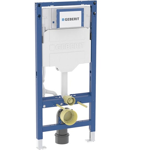 Инсталляция для подвесного унитаза, со смывным бачком скрытого монтажа 112 см, Sigma 12 см Geberit 111.300.00.5
